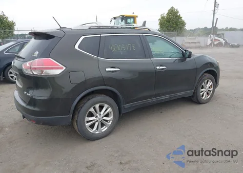 2016 Nissan Rogue Sv из США, поврежденный, VIN 5N1AT2MV8GC802040